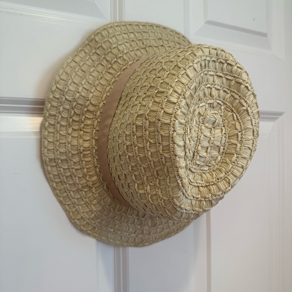 NWOT Weekend Max Mara Label-cut Raffia Effect Bucket Hat Sz:M/L 58 Holidays - Picture 7 of 14
